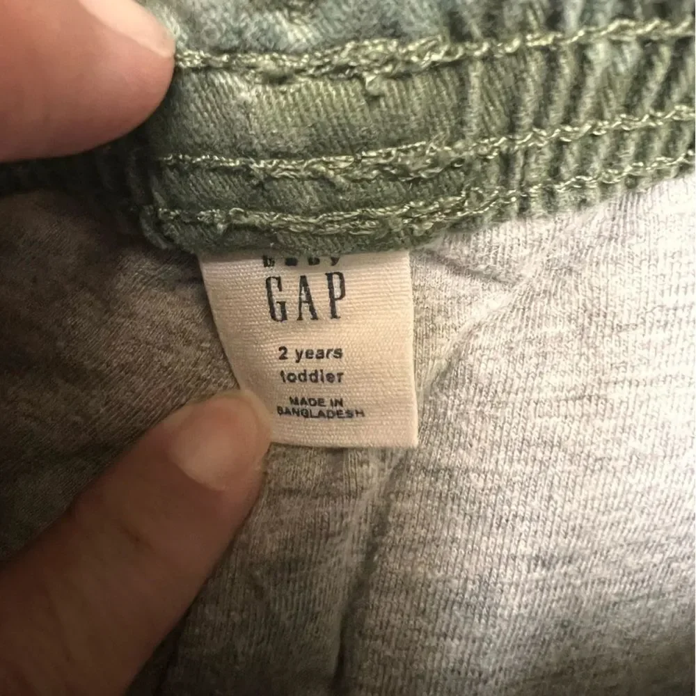 Gap Cotton Camo Print Lined Pants Toddler 2 Years Old euc